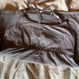 Maternity/breastfeeding tank tops